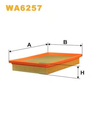WIX FILTERS wa6257 -  Воздушный фильтр